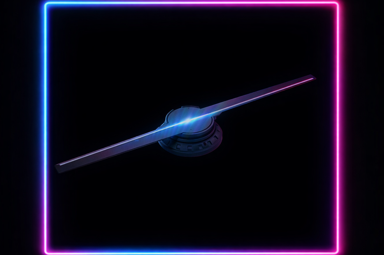 Ventilador holográfico 3D