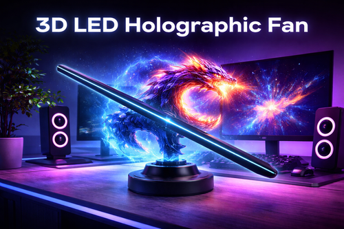 Ventilador holográfico 3D